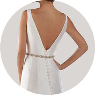 Shop V-Back Wedding Dresses Bristol